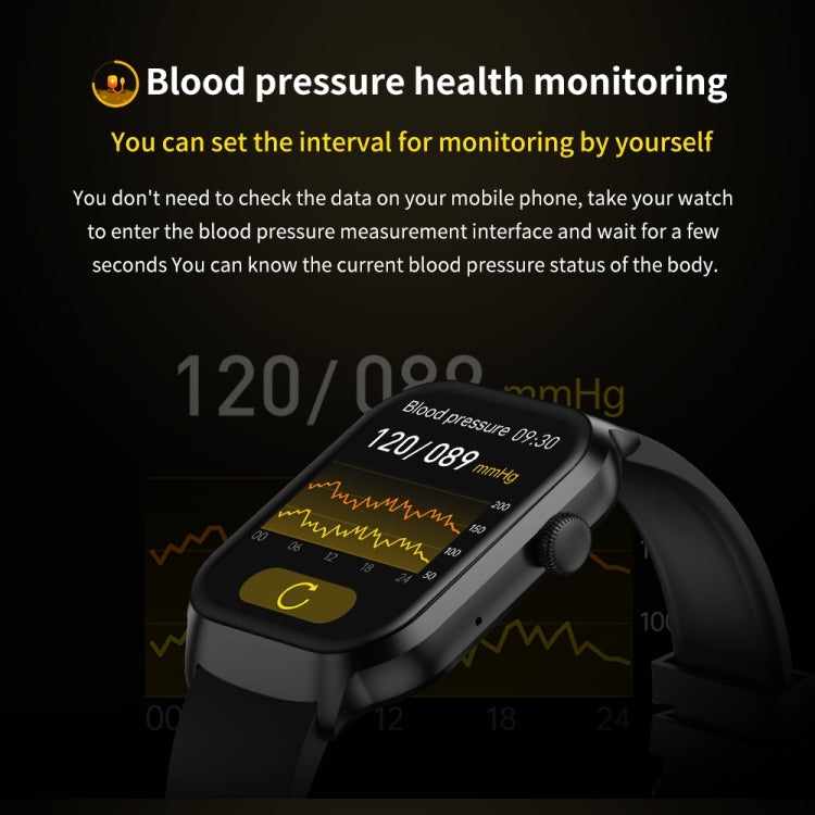 2.01 inch Milanese Steel Strap Bluetooth Call Smart Watch Support Heart Rate Monitoring / Non-invasive Blood Sugar, Milanese Steel Strap Gold