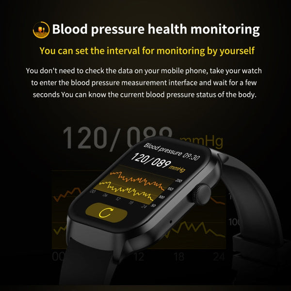 2.01 inch Milanese Steel Strap Bluetooth Call Smart Watch Support Heart Rate Monitoring / Non-invasive Blood Sugar, Milanese Steel Strap Gold