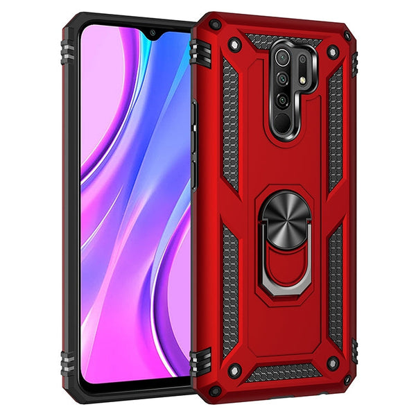Shockproof TPU + PC Protective Case with 360 Degree Rotating Holder, For iPhone 12 Pro Max, For iPhone 12 / 12 Pro, For iPhone 12 mini, For Xiaomi Redmi 9