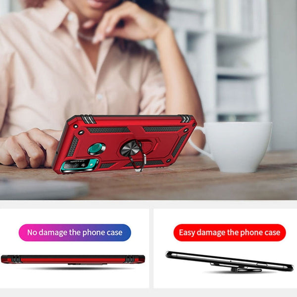 Shockproof TPU + PC Protective Case with 360 Degree Rotating Holder, For Huawei Y7p / P40 Lite E, For Samsung Galaxy Note20, For Samsung Galaxy Note20 Ultra