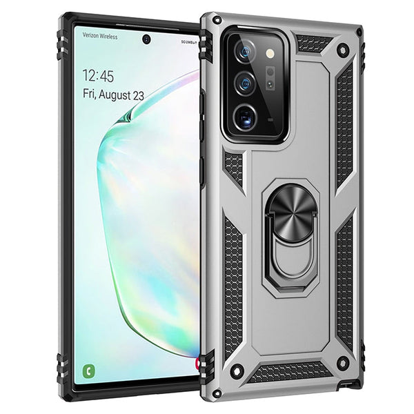 Shockproof TPU + PC Protective Case with 360 Degree Rotating Holder, For Huawei Y7p / P40 Lite E, For Samsung Galaxy Note20, For Samsung Galaxy Note20 Ultra