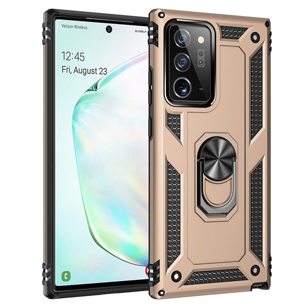 Shockproof TPU + PC Protective Case with 360 Degree Rotating Holder, For Huawei Y7p / P40 Lite E, For Samsung Galaxy Note20, For Samsung Galaxy Note20 Ultra