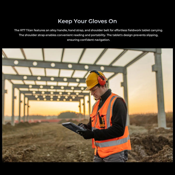 OUKITEL RT7 TITAN 5G Network IP68/IP69K Rugged Tablet, 10.1 inch Android 15 MediaTek Dimensity 7050 Octa Core Support Dual SIM, EU Plug