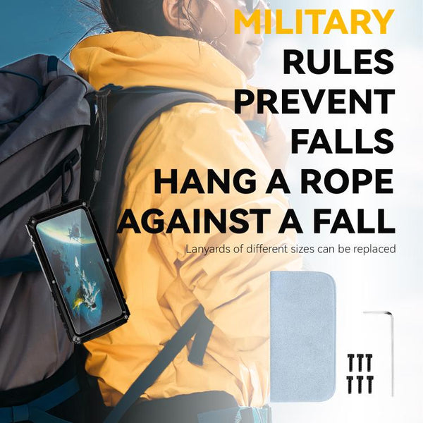 R-JUST Life Waterproof Dustproof Shockproof Phone Case