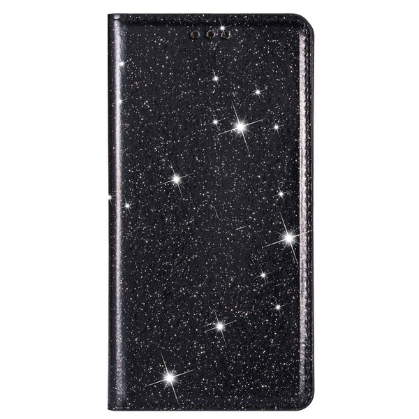 Ultrathin Glitter Magnetic Horizontal Flip Leather Case with Holder & Card Slots, For iPhone 6 Plus, For iPhone 8 / 7, For iPhone 8 Plus / 7 Plus, For iPhone 11