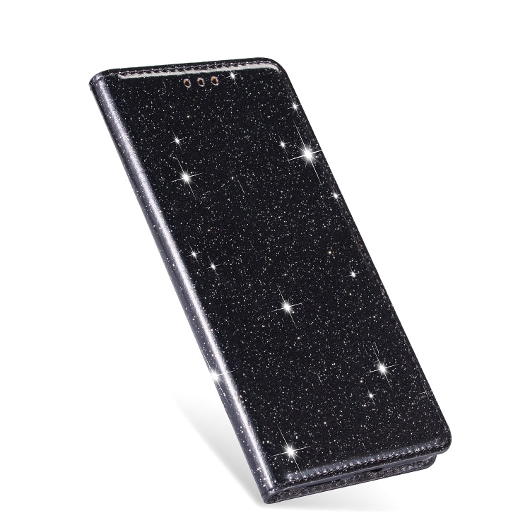 Ultrathin Glitter Magnetic Horizontal Flip Leather Case with Holder & Card Slots, For iPhone 6 Plus, For iPhone 8 / 7, For iPhone 8 Plus / 7 Plus, For iPhone 11