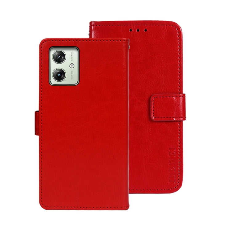 idewei Crazy Horse Texture Leather Phone Case