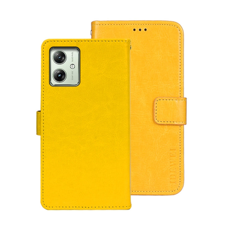 idewei Crazy Horse Texture Leather Phone Case