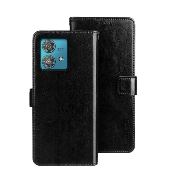 idewei Crazy Horse Texture Leather Phone Case