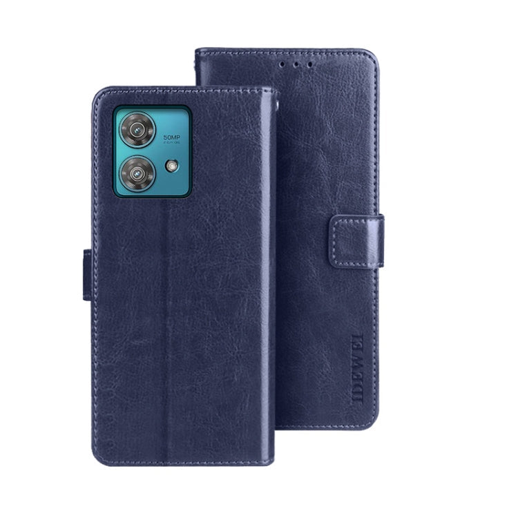 idewei Crazy Horse Texture Leather Phone Case