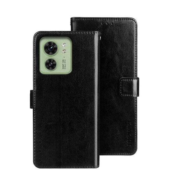 idewei Crazy Horse Texture Leather Phone Case