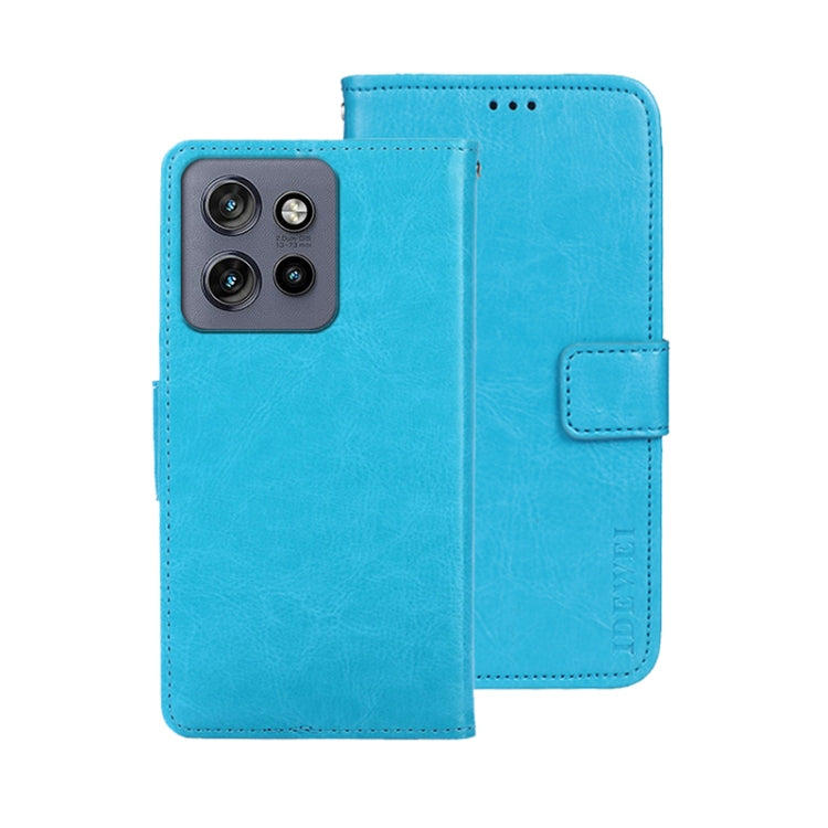 idewei Crazy Horse Texture Leather Phone Case