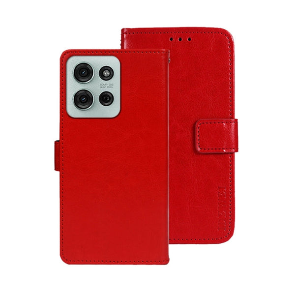 idewei Crazy Horse Texture Leather Phone Case