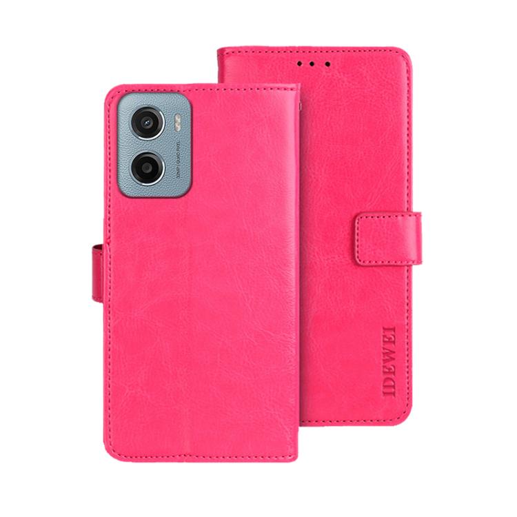 idewei Crazy Horse Texture Leather Phone Case
