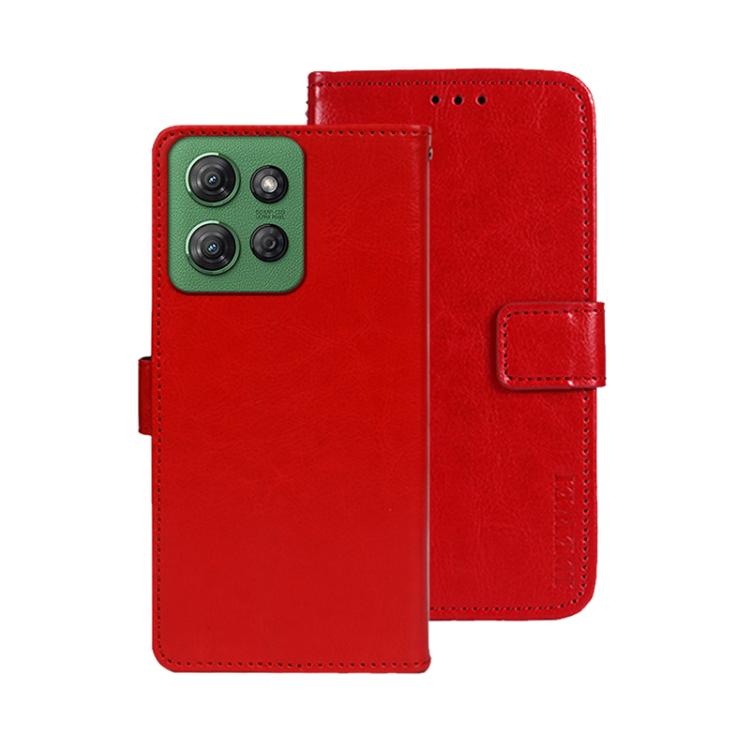 idewei Crazy Horse Texture Leather Phone Case