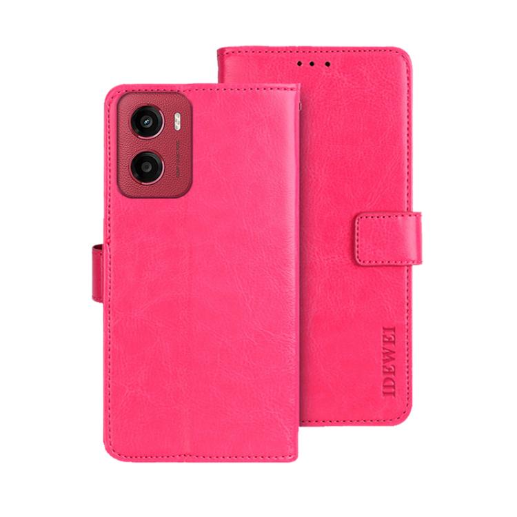 idewei Crazy Horse Texture Leather Phone Case