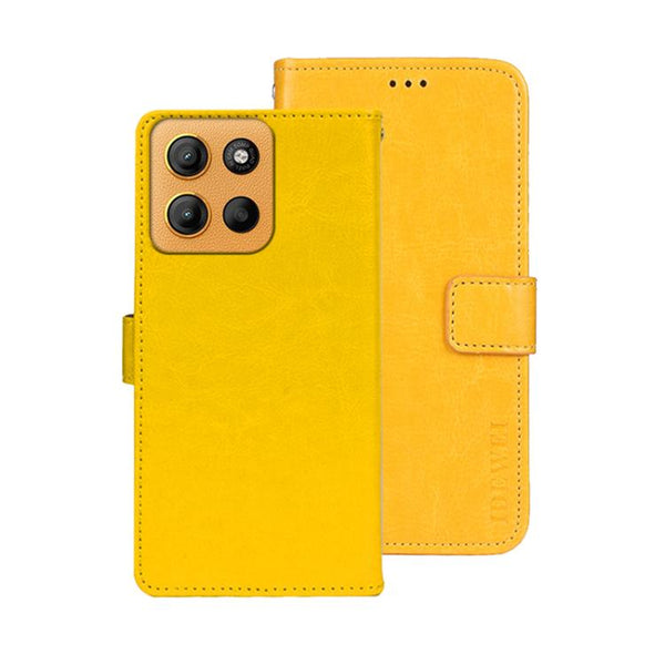 idewei Crazy Horse Texture Leather Phone Case