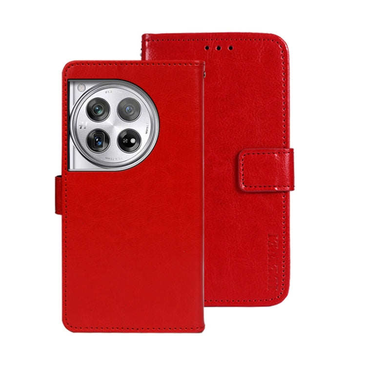idewei Crazy Horse Texture Leather Phone Case
