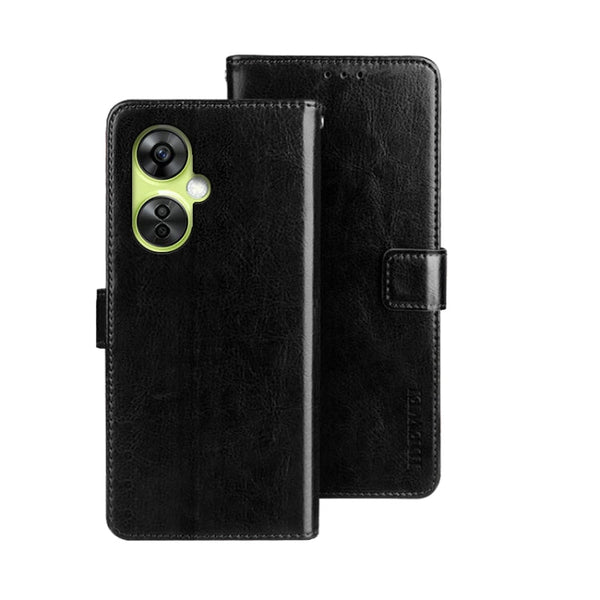 idewei Crazy Horse Texture Leather Phone Case