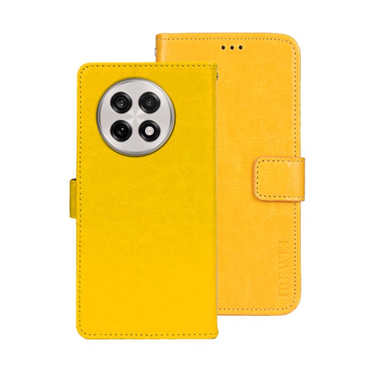 idewei Crazy Horse Texture Leather Phone Case