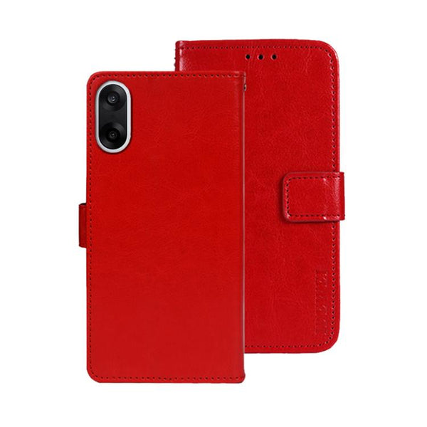 idewei Crazy Horse Texture Leather Phone Case