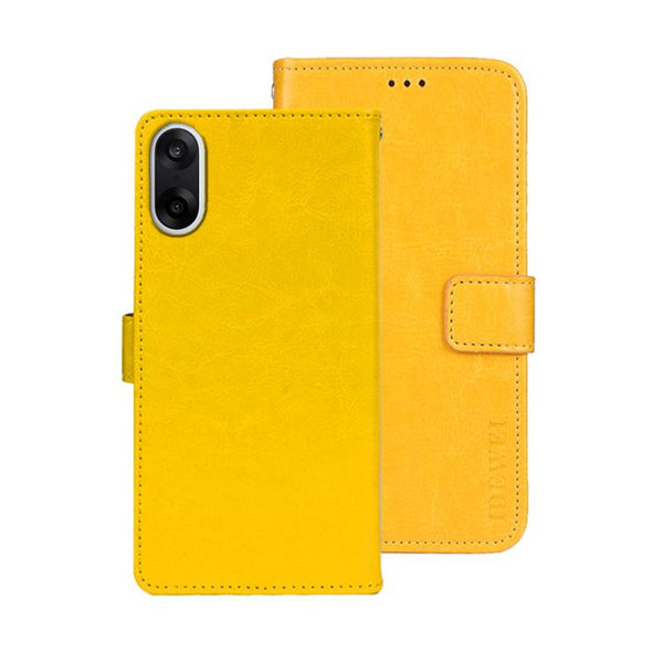 idewei Crazy Horse Texture Leather Phone Case