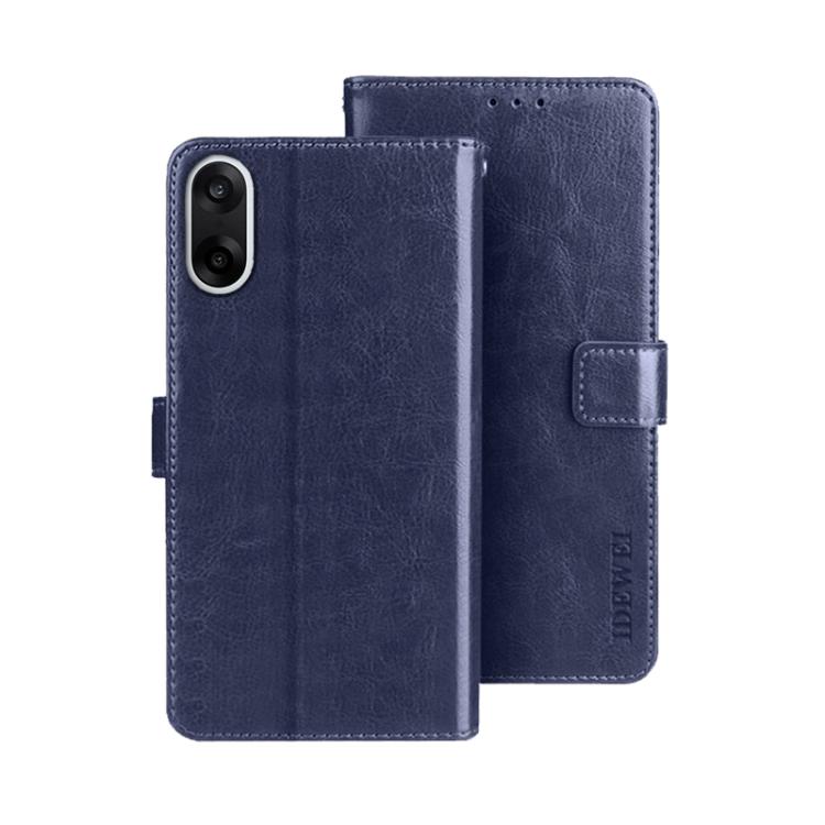 idewei Crazy Horse Texture Leather Phone Case