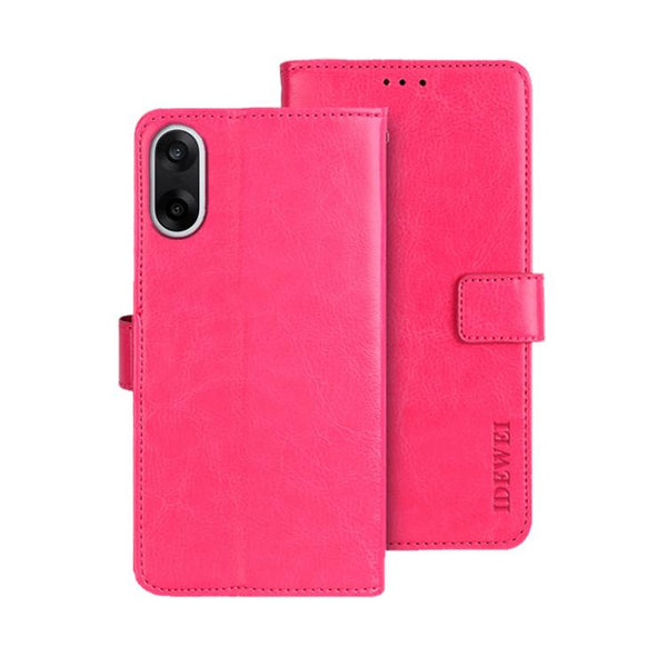 idewei Crazy Horse Texture Leather Phone Case