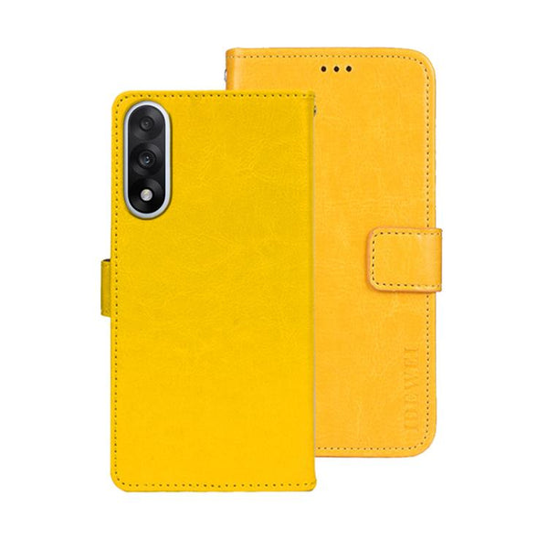 idewei Crazy Horse Texture Leather Phone Case
