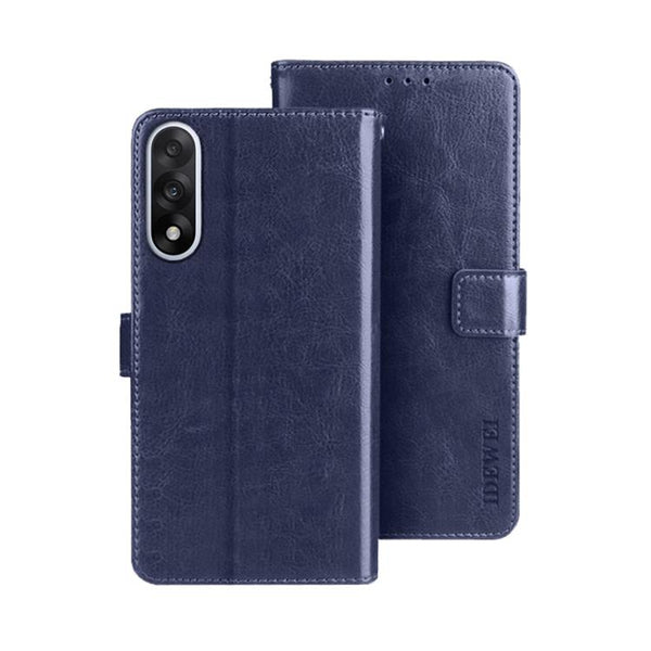 idewei Crazy Horse Texture Leather Phone Case