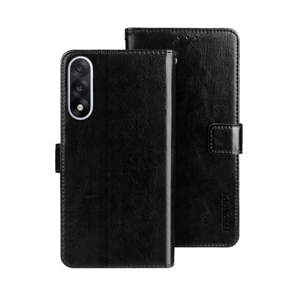 idewei Crazy Horse Texture Leather Phone Case
