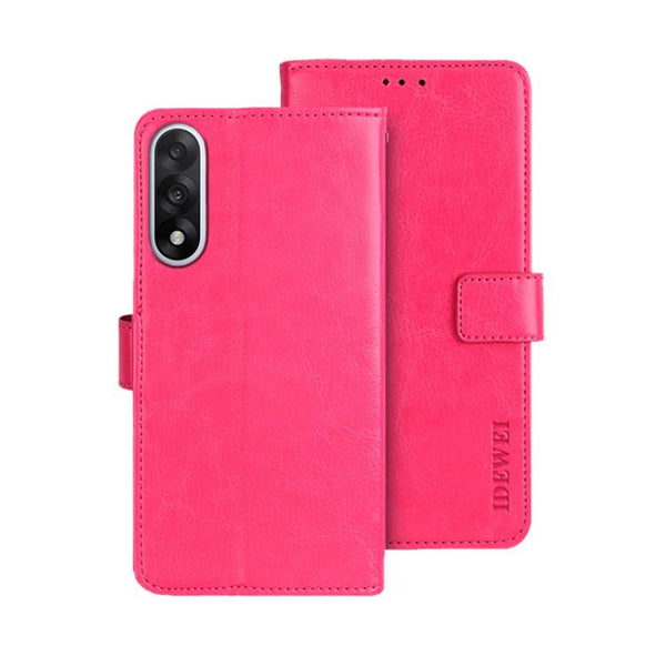 idewei Crazy Horse Texture Leather Phone Case