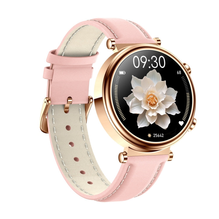 T86 Woman Health 1.27 inch Smart Watch, BT Call / Physiological Cycle / Heart Rate / Blood Pressure / Blood Glucose / SOS
