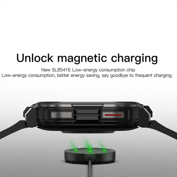 LEMFO DM63 2.13 inch AMOLED Square Screen Smart Watch Android 8.1, 2GB+16GB