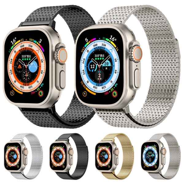 Milanese Loop Magnetic Clasp Stainless Steel Watch Band