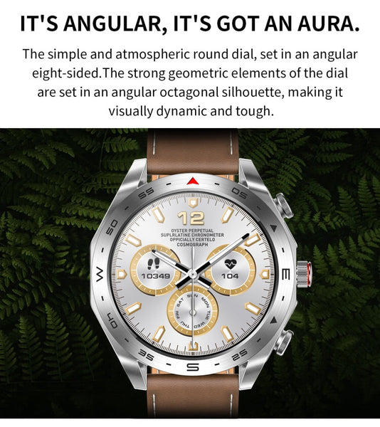 LEMFO T95 1.52 inch IPS Screen 2 in 1 Bluetooth Earphone Smart Watch Support Health Monitoring