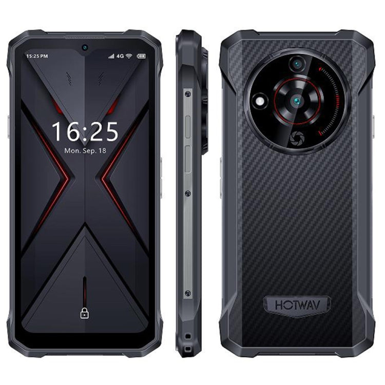 HOTWAV T7 Rugged Phone, 6280mAh, 6.52 inch Android 13 MT8788 Octa Core, Network: 4G, OTG