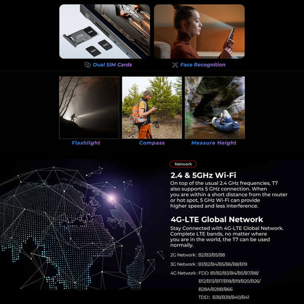 HOTWAV T7 Rugged Phone, 6280mAh, 6.52 inch Android 13 MT8788 Octa Core, Network: 4G, OTG