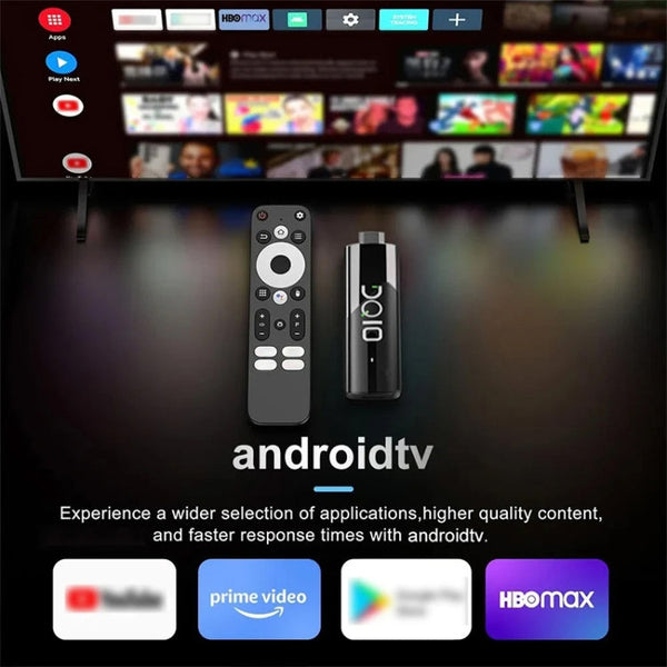 LEMFO DQ10 Allwinner H618 Quad Core ARM Cortex A53 8K HD Android TV Stick, 2GB+16GB, 4GB+32GB