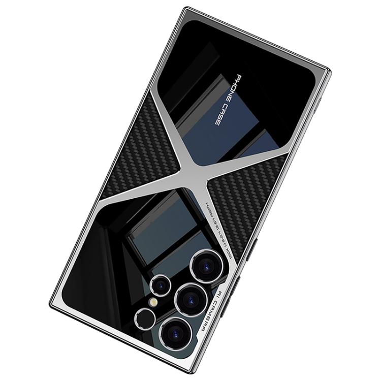 GKK Leather Electroplating Supersonic Speed Shockproof Phone Case