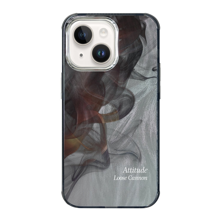 Illustration Pattern Radiation Design Full Coverage Shockproof Phone Case, For iPhone 15, For iPhone 14