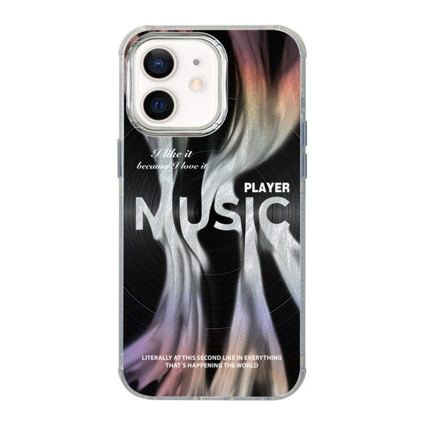 Illustration Pattern Radiation Design Full Coverage Shockproof Phone Case, For iPhone 13, For iPhone 12