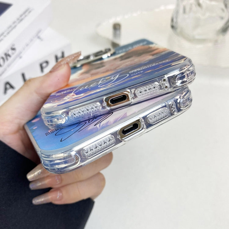 Illustration Pattern Radiation Design Full Coverage Shockproof Phone Case, For iPhone 15, For iPhone 14