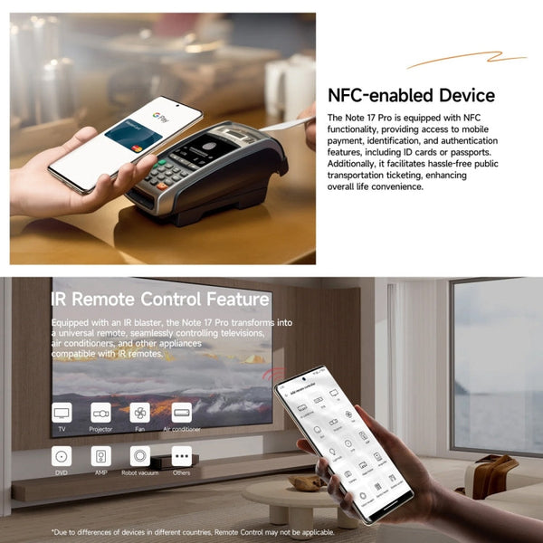 Ulefone Note 17 Pro, Screen Fingerprint, 6.78 inch Android 13 MediaTek Helio G99 MTK6789 Octa Core, NFC, Network: 4G