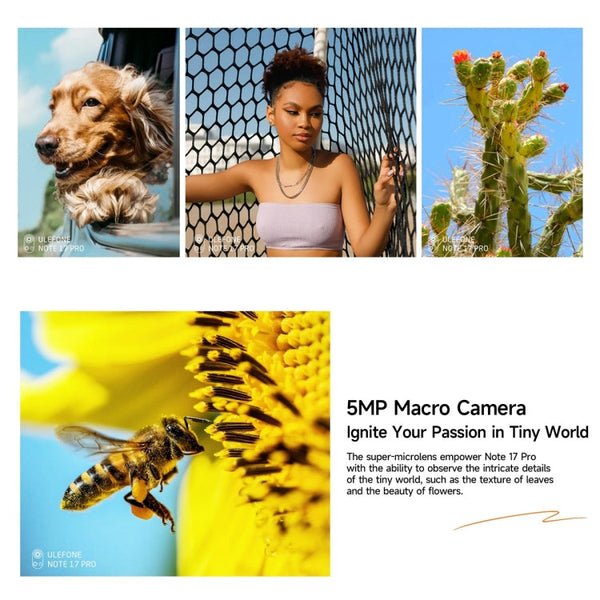 Ulefone Note 17 Pro, Screen Fingerprint, 6.78 inch Android 13 MediaTek Helio G99 MTK6789 Octa Core, NFC, Network: 4G