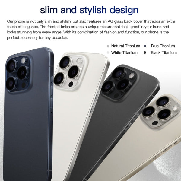 i15 Pro Max / Q5, 6.5 inch Screen, Face Identification, Android 8.1 MTK6580P Quad Core, Network: 3G, Dual SIM, 2GB+16GB