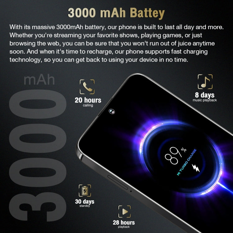 S24 Ultra / C24, 6.8 inch Screen, Android 8.1 7731E Quad Core, Network: 3G, OTG, Dual SIM, 2GB+16GB