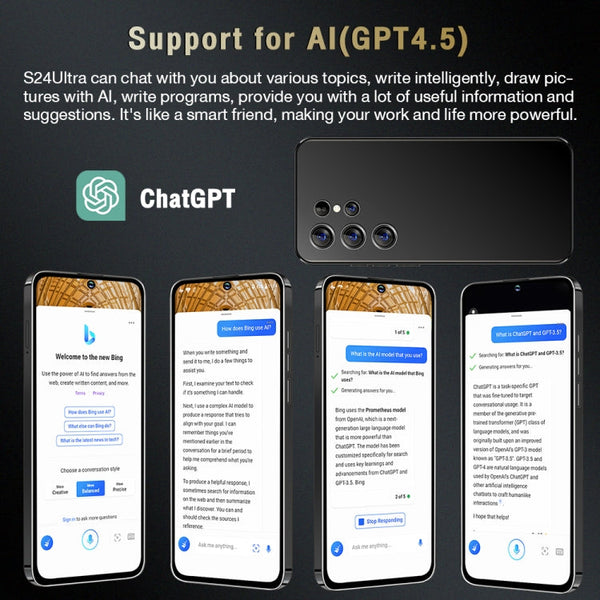 S24 Ultra / C24, 6.8 inch Screen, Android 8.1 7731E Quad Core, Network: 3G, OTG, Dual SIM, 2GB+16GB