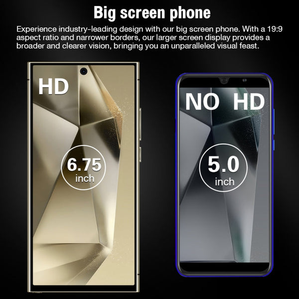 S24 Ultra / L26A, 6.75 inch Screen, Android 8.1 MTK6753 Octa Core, Network: 4G, Dual SIM