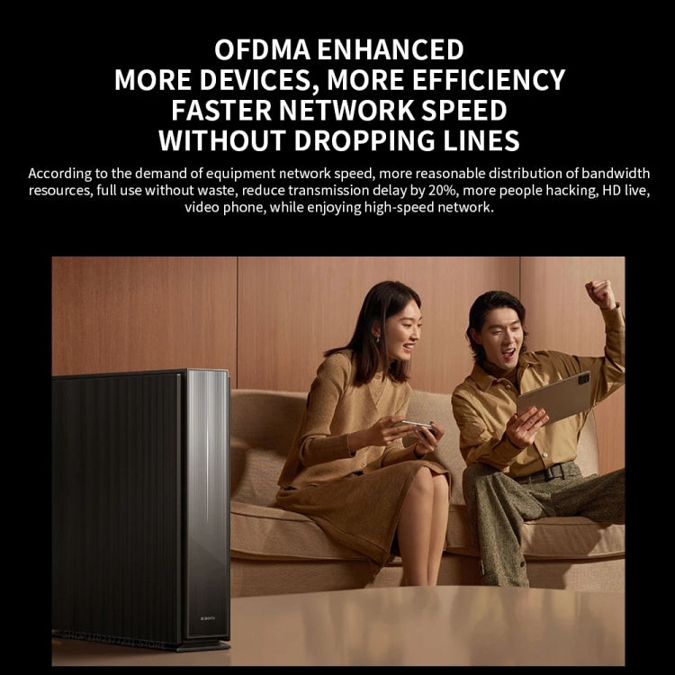 Xiaomi BE6500 Pro WiFi7 Dual Band 8-channel Independent Signal Amplifier 1GB Memory Router, US Plug
